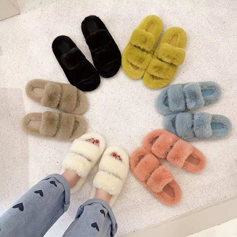 Fuzzy Feels Slippers