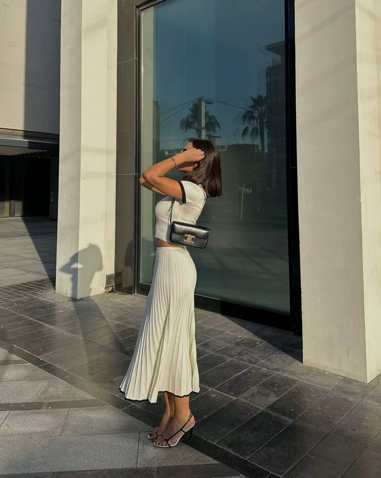 Uptown Girl Two Piece Skirt Set