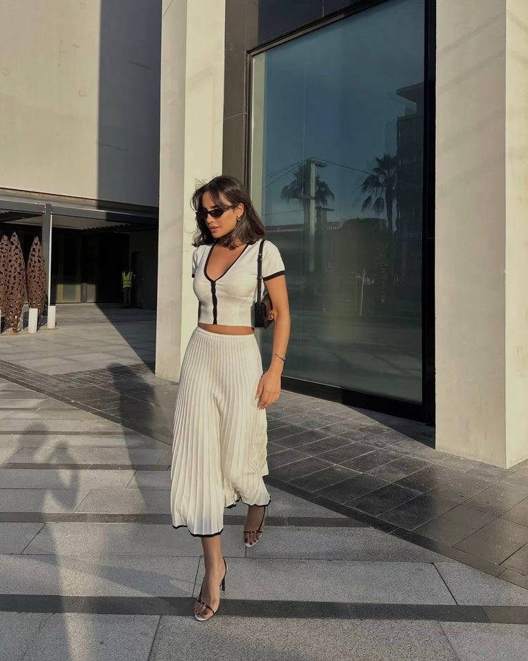 Uptown Girl Two Piece Skirt Set