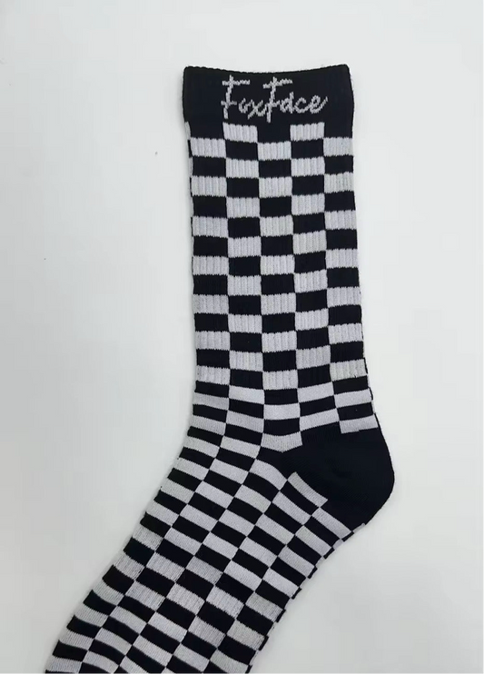 Signature Chessboard Comfort Socks