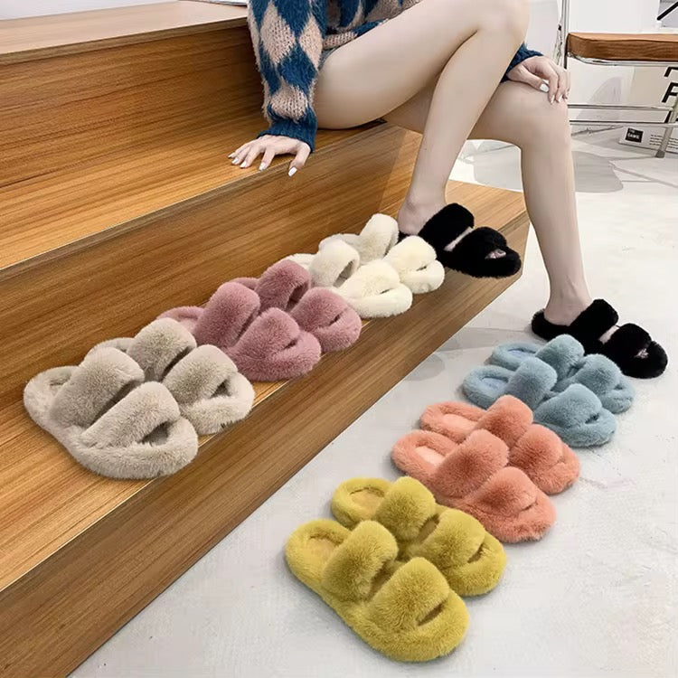 Fuzzy Feels Slippers