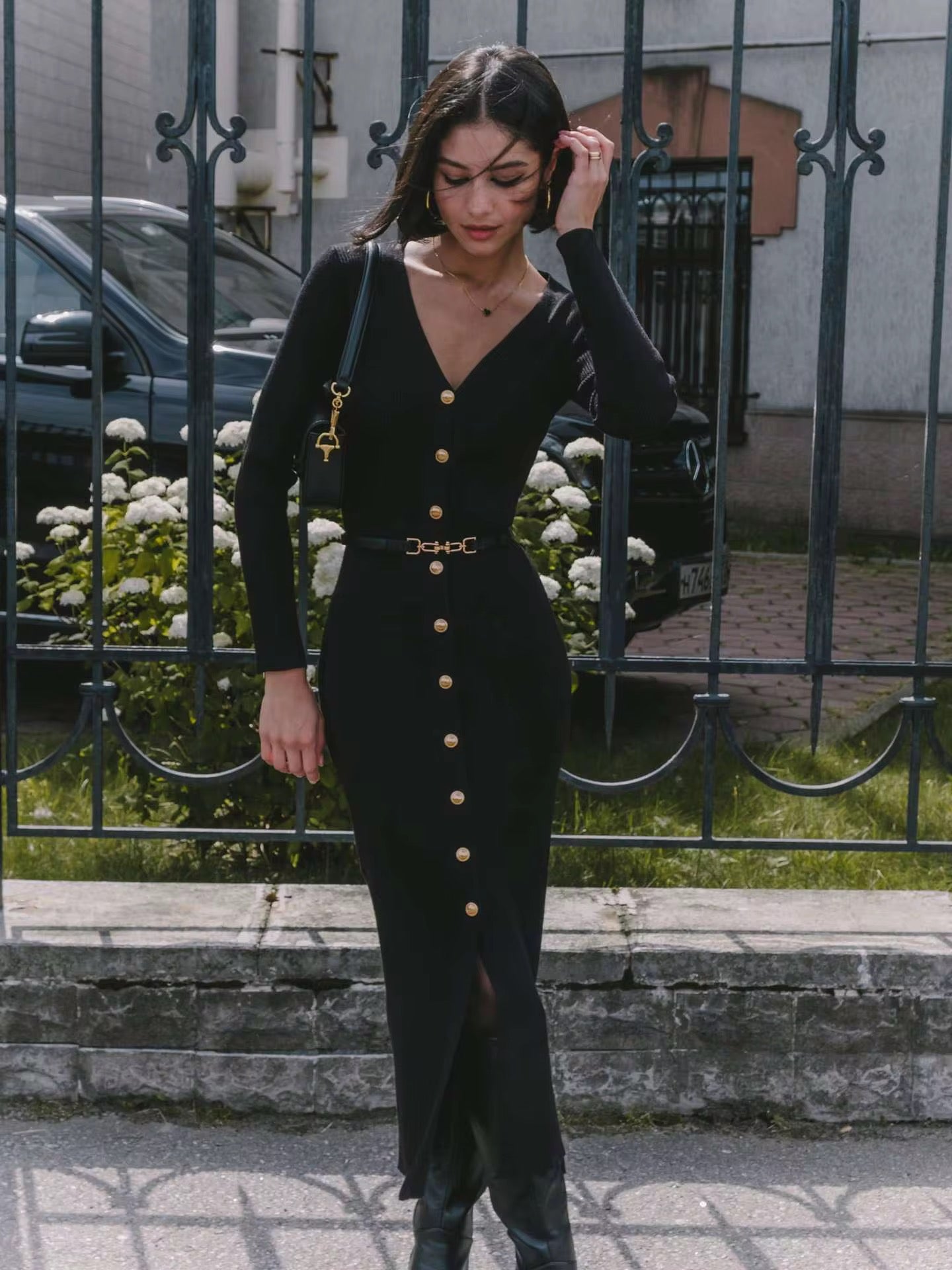 French Vintage Dress