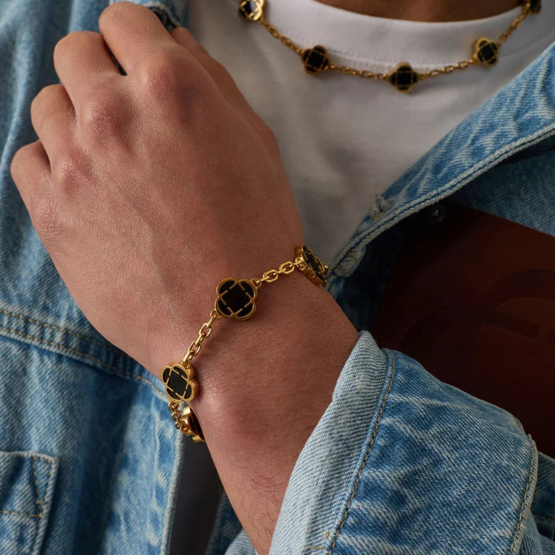 Fortis Clover Cuff (Gold)