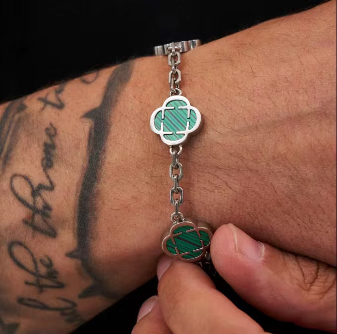 Fortis Clover Cuff (Silver)