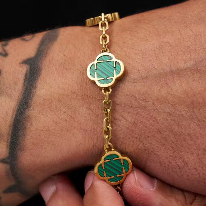 Fortis Clover Cuff (Gold)