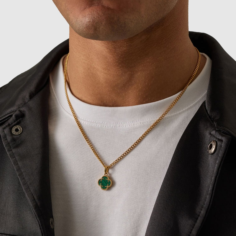 Single Fortis Clover Necklace (GOLD)