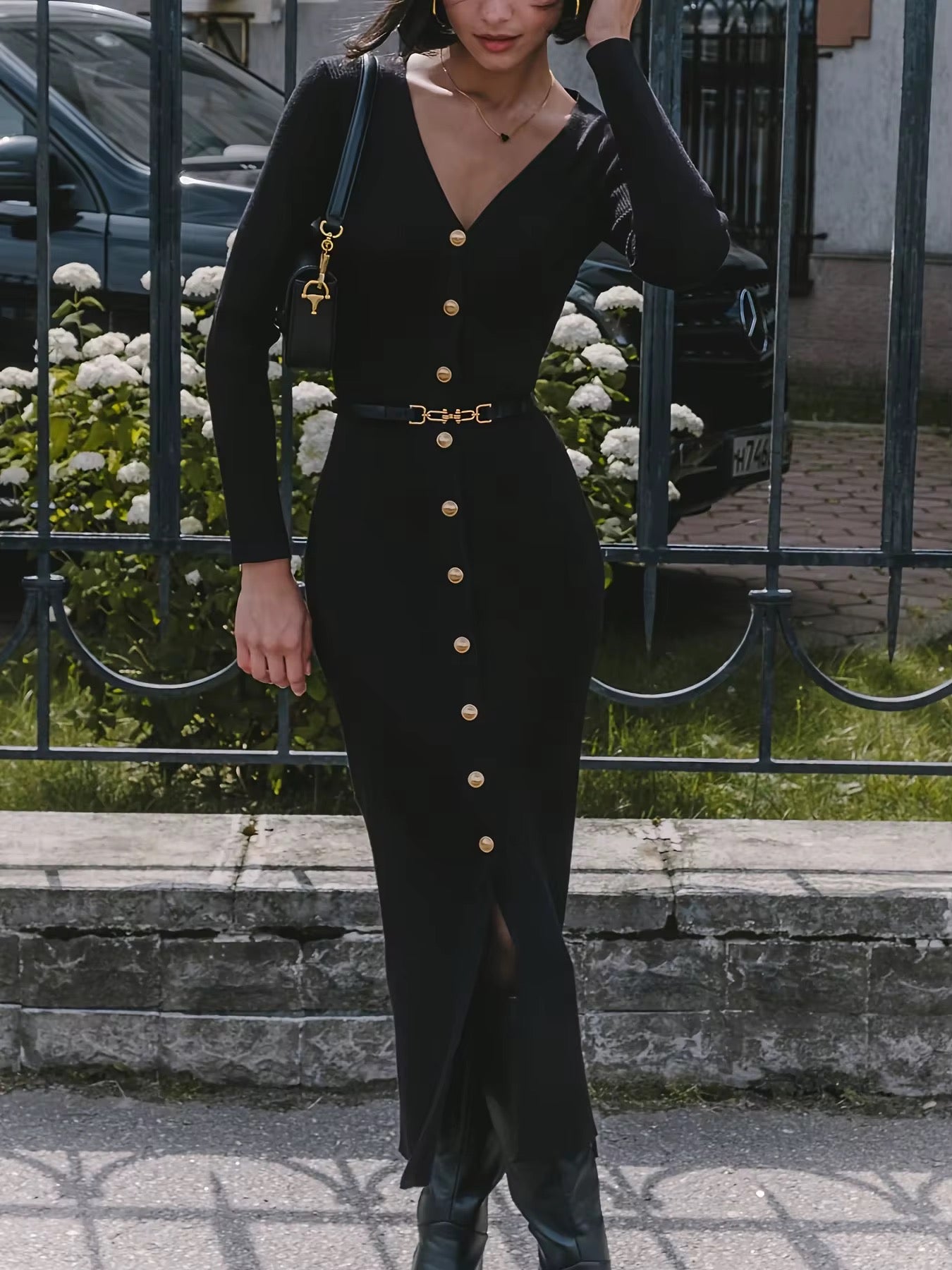 French Vintage Dress